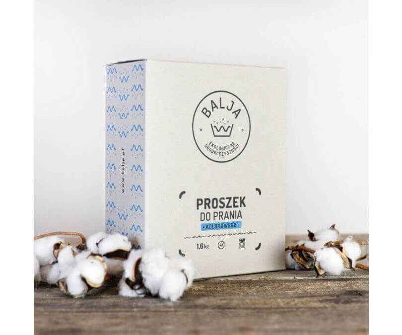 BALJA Ekologiczny proszek do prania kolorowego 1,6kg